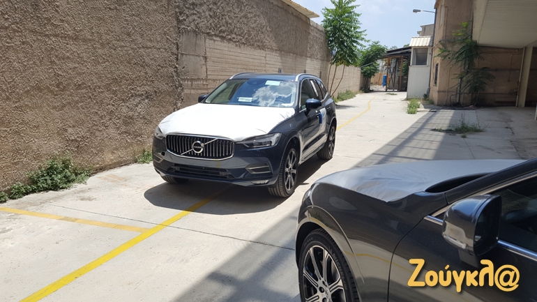 Το ένα από τα τρία XC60 που ήρθαν - προς το παρόν - στην Ελλάδα