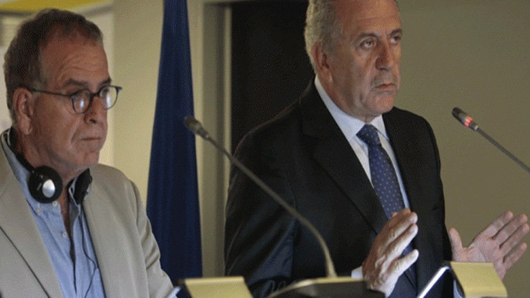 Υπέρ μιας κοινής ευρωπαϊκής μεταναστευτικής πολιτικής τάχθηκαν Αβραμόπουλος – Μουζάλας