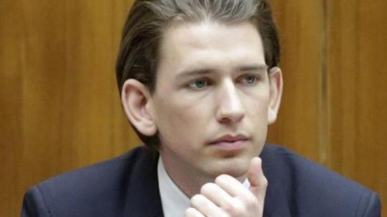 Επίσημη πρώτη Κουρτς ως νέου αρχηγού του Αυστριακού Λαϊκού Κόμματος