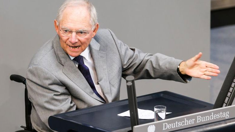 Δύσκολες ώρες για τον Σόιμπλε στη Bundestag λόγω Ελλάδας