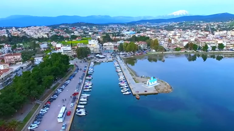 Η όμορφη Νέα Αρτάκη από ψηλά