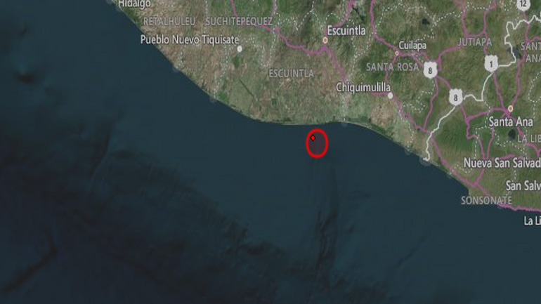 Ισχυρή σεισμική δόνηση 6,8R ανοιχτά των ακτών της Γουατεμάλας