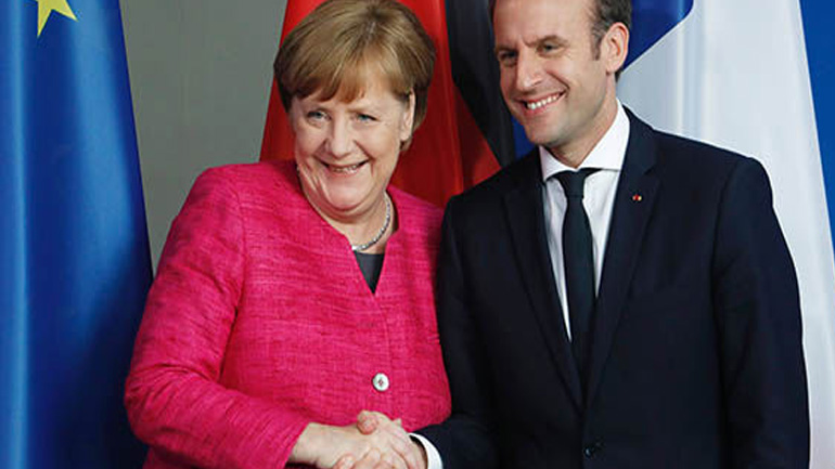 Κοινή συνέντευξη Τύπου Μέρκελ – Μακρόν μετά την ευρωπαϊκή σύνοδο κορυφής