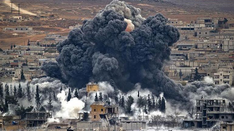 Συρία: Εκατοντάδες άμαχοι νεκροί από αεροπορικές επιδρομές