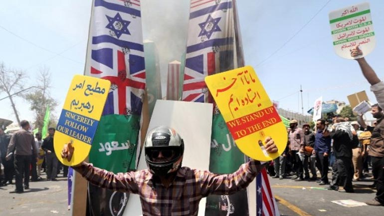 Ιράν: Με συνθήματα κατά της Σαουδικής Αραβίας και του ΙSIS γιορτάστηκε η «Ημέρα της Ιερουσαλήμ»