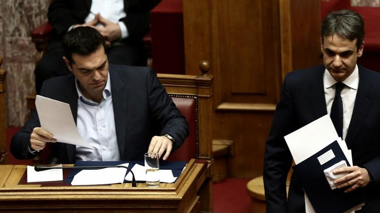 Η ΝΔ απαντά με ανακοίνωσή της στη συνέντευξη Τσίπρα