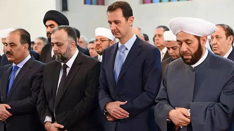 Συρία: Σπάνια εμφάνιση του Άσαντ έξω από τη Δαμασκό για τη γιορτή Εϊντ αλ-Φιτρ