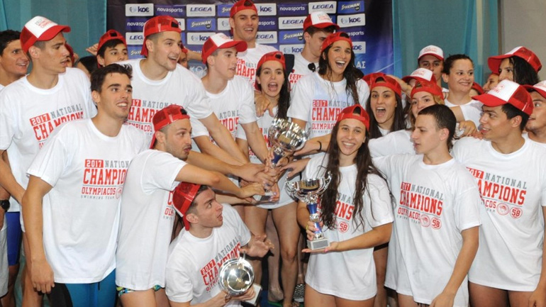 Κολύμβηση: Πρωταθλητής Ελλάδας ο Ολυμπιακός