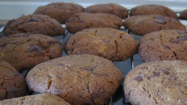 Μπισκότα ολικής με σοκολάτα