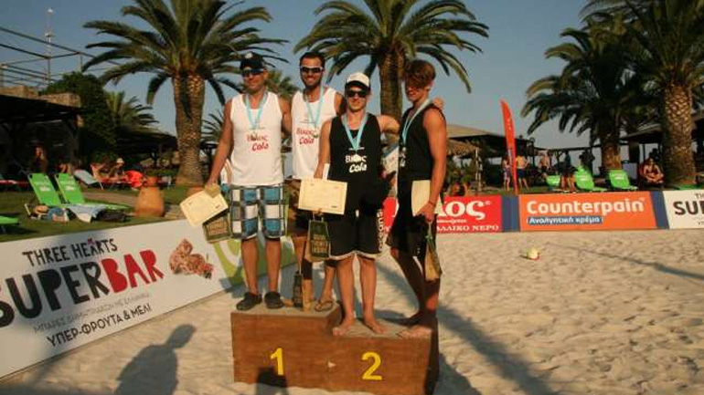 Beach Volley: Στην κορυφή του Silver ανδρών οι Ρογκάκος, Δασκαλόπουλος