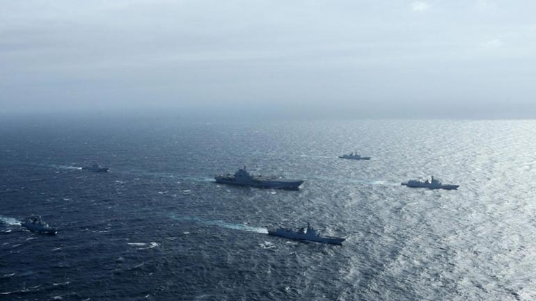 Κίνα: Εκπαιδευτική αποστολή ρουτίνας για το κινεζικό αεροπλανοφόρο «Λιαονίνγκ»