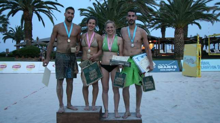 Beach Volley: Γιαννέλος, Γούλα οι νικητές στο Silver μικτού