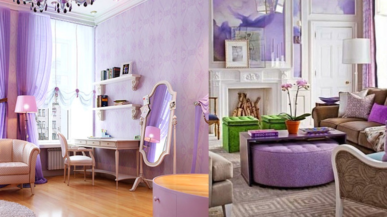 Διακοσμήστε το σπίτι σας στα χρώματα της λεβάντας και χαρίστε ηρεμία στον χώρο σας