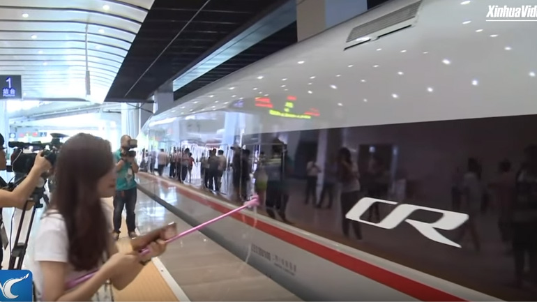 «Πρεμιέρα» για το… σούπερ τρένο της Κίνας!