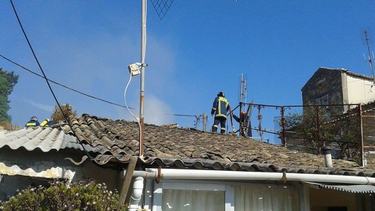 Κέρκυρα: Παρανάλωμα του πυρός μονοκατοικία στο Μαντούκι