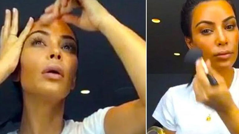 Η Kim Kardashian μας δείχνει βήμα-βήμα πώς μεταμορφώνεται με το μακιγιάζ!