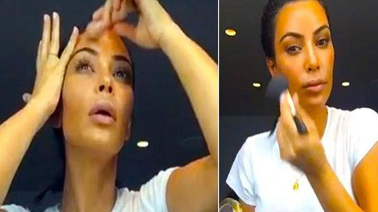 Η Kim Kardashian μας δείχνει βήμα-βήμα πώς μεταμορφώνεται με το μακιγιάζ!