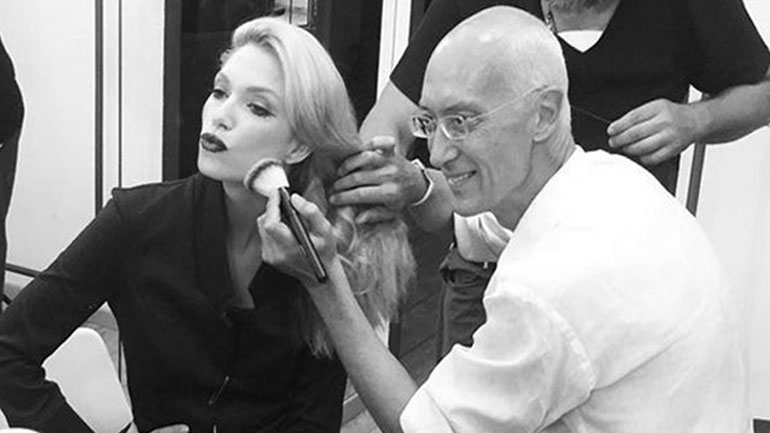 Backstage από τη νέα εντυπωσιακή της φωτογράφιση της Βίκυς Καγιά