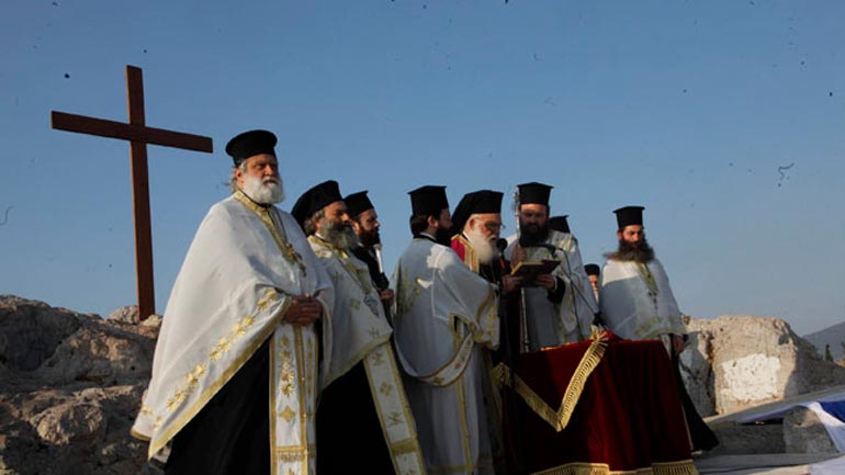 Μέγας Πανηγυρικός Εσπερινός στον Ιερό Βράχο του Αρείου Πάγου σε ανάμνηση του κηρύγματος του Αποστόλου Παύλου