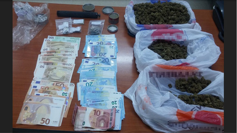 Κατασχέθηκαν 94 κιλά κάνναβης στη Θεσσαλονίκη – Συνελήφθησαν τρία άτομα
