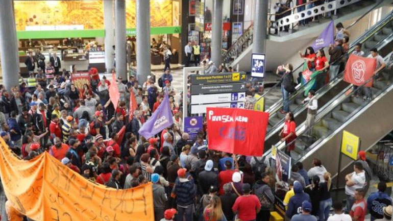 Βραζιλία: Επεισόδια στις χθεσινές κινητοποιήσεις εναντίον της κυβέρνησης Τέμερ