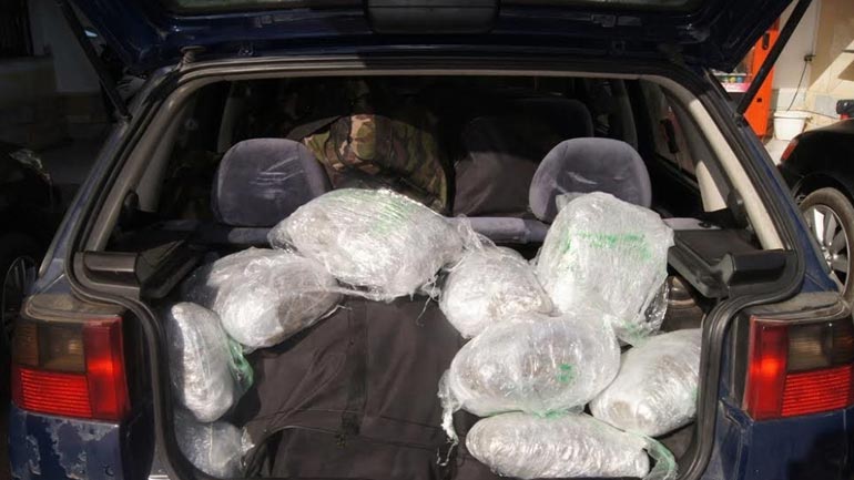 «Μπλόκο» σε 74 κιλά κάνναβης στο Κομπότι Άρτας