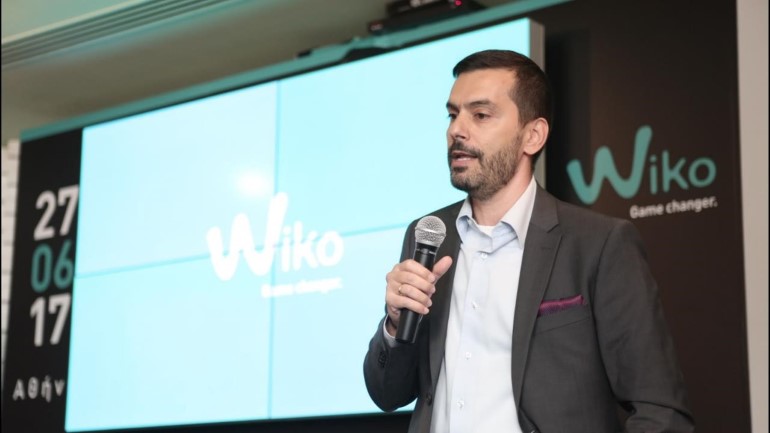Ο Δημήτρης Βάθης, Διευθυντής Πωλήσεων της Wiko Ελλάδας