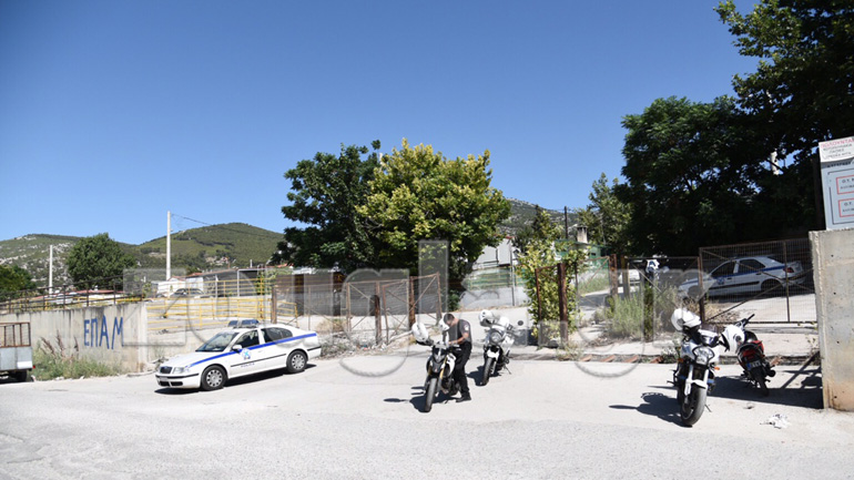 Επιχείρηση της ΕΛ.ΑΣ. στο πρώην στρατόπεδο Καποτά στο Μενίδι