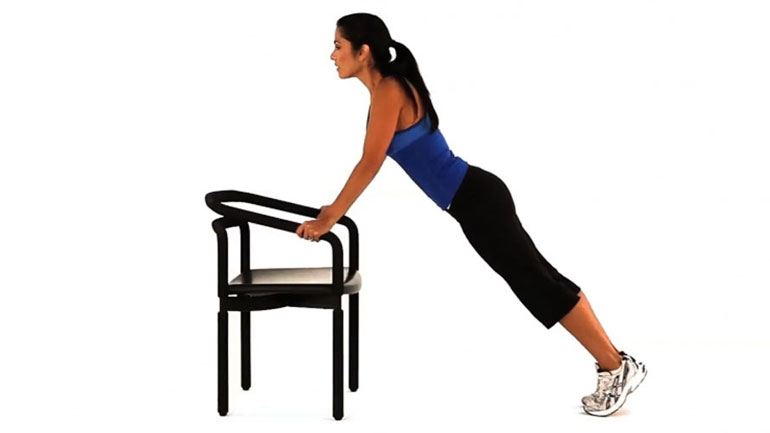 Γυμναστείτε στο σπίτι με chair fitness!