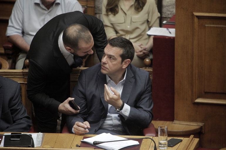 Δημήτρης Τζανακόπουλος - Αλέξης Τσίπρας