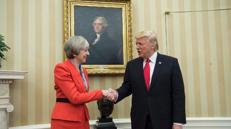 Φημολογούμενη επίσκεψη του Τραμπ στη Βρετανία