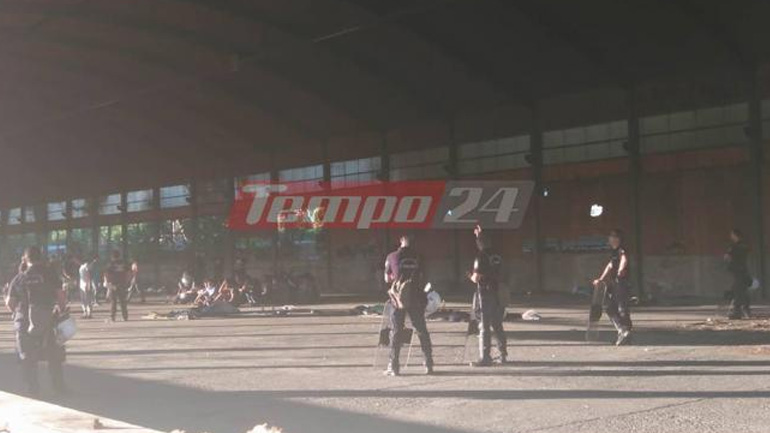 Μεγάλη αστυνομική επιχείρηση στο πρώην εργοστάσιο της ΑΒΕΞ στην Πάτρα