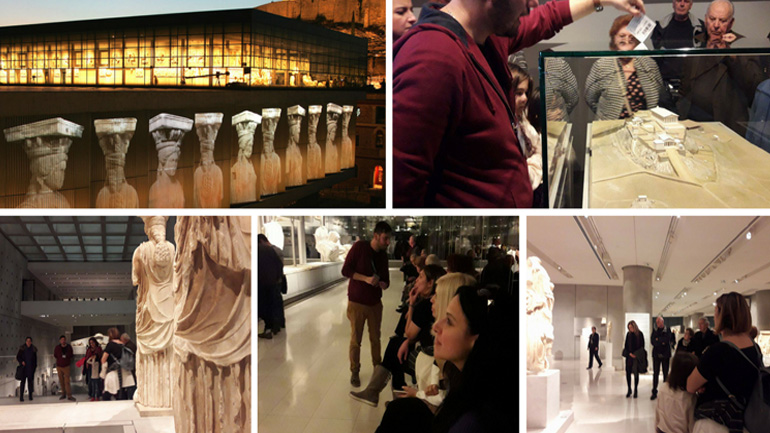 Βραδινή ξενάγηση στο Nέο Μουσείο της Ακρόπολης