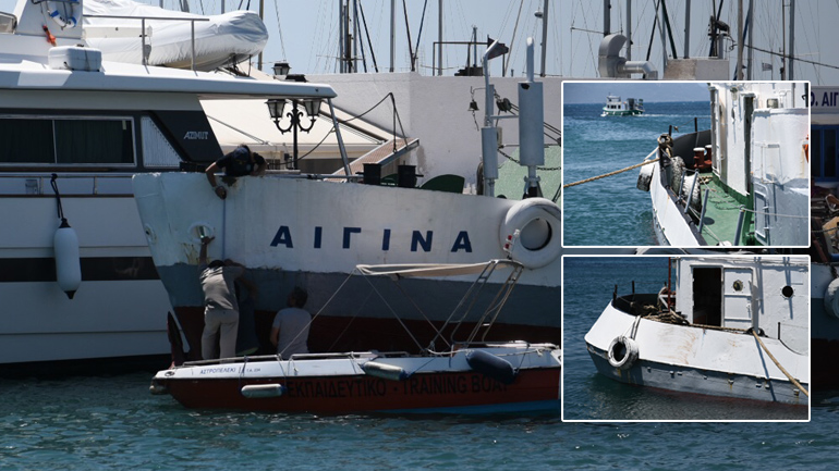 Ναυτική τραγωδία ανοικτά της Αίγινας