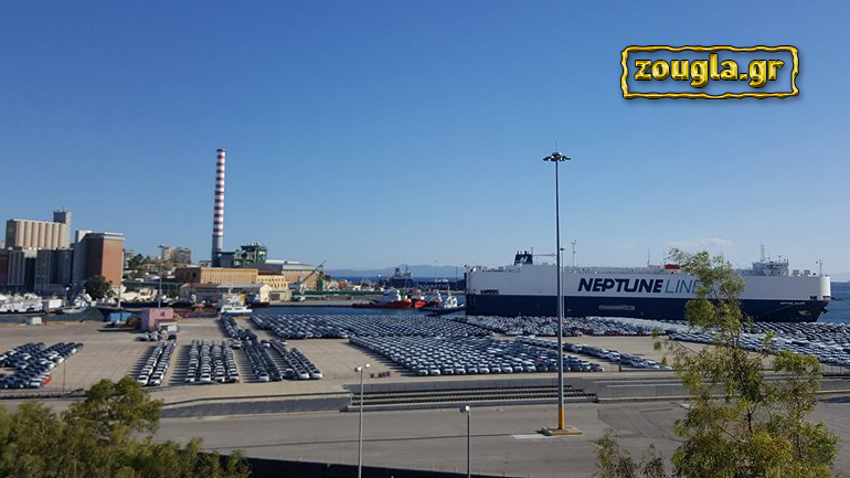 Γέμισε το λιμάνι του Πειραιά με καινούργια αυτοκίνητα…