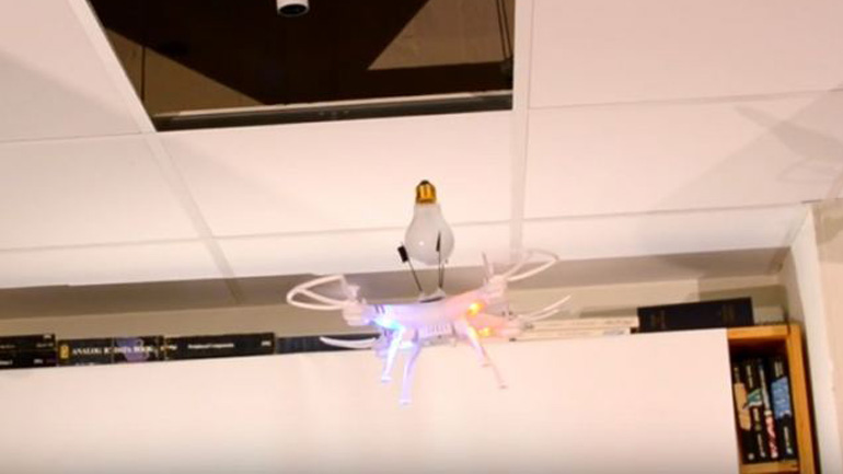 Ένα drone που σας αλλάζει τα φώτα. Κυριολεκτικά!