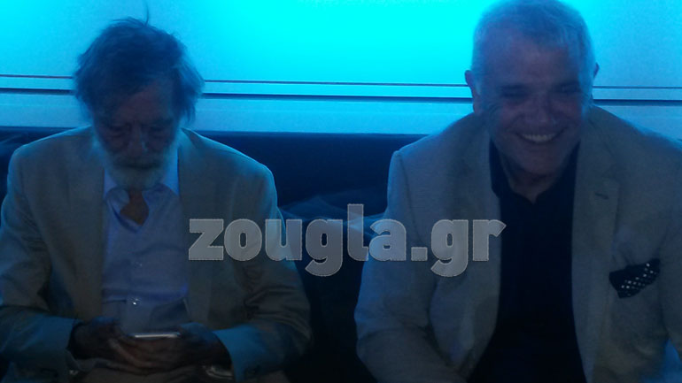 Ο Γιώργς Βαρδινογιάννης και ο Δημήτρης Μελισσανίδης