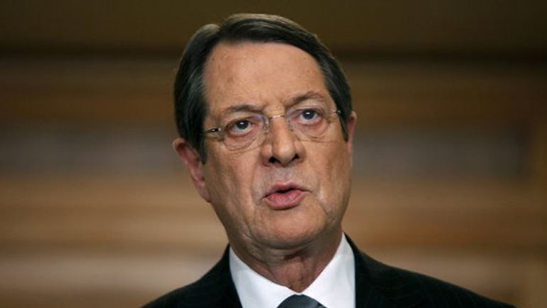 Πρωτοβουλία για την άρση των αδιεξόδων ανακοίνωσε ο πρόεδρος της Κύπρου Ν. Αναστασιάδης