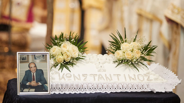 Επιμνημόσυνη δέηση για τις 40 ημέρες απώλειας του Κωνσταντίνου Μητσοτάκη