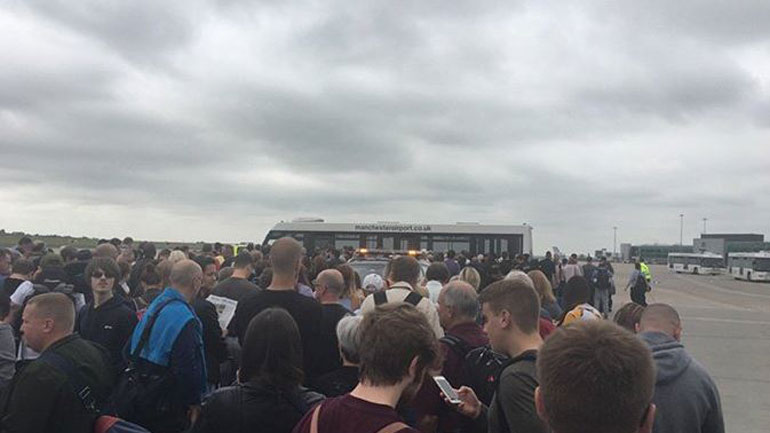 Ελεγχόμενη έκρηξη στο αεροδρόμιο του Μάντσεστερ