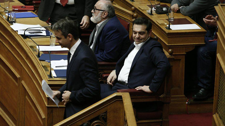 Τσίπρας κατά Μητσοτάκη και Γεννηματά