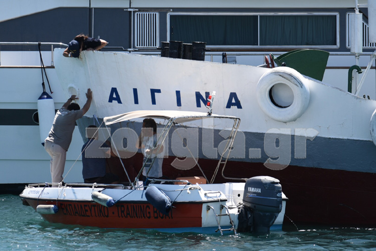 Κλιμάκιο του Λιμενικού ελέγχει την υδροφόρα