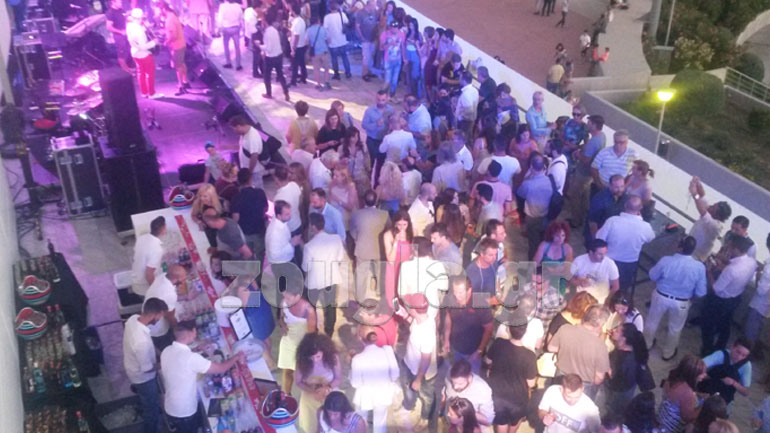 Από το μεγαλοπρεπές κοκτέιλ πάρτι που στήθηκε μετά το πέρας των αγώνων