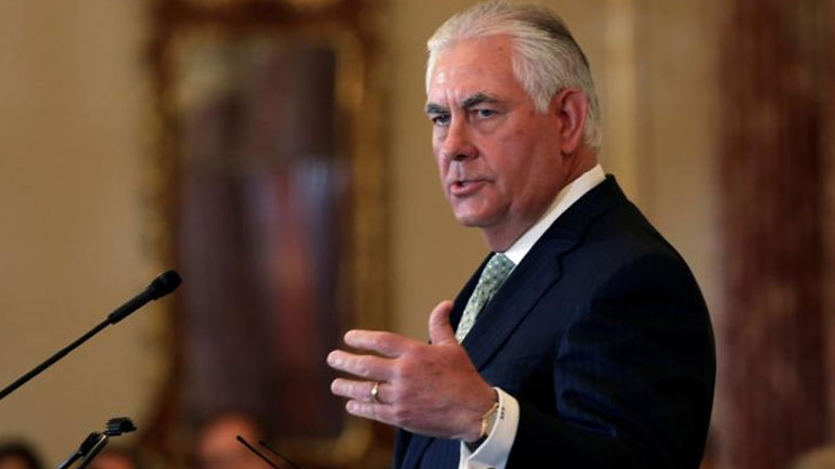 Το μήνυμα Τίλερσον προς την Τουρκία για το Κυπριακό