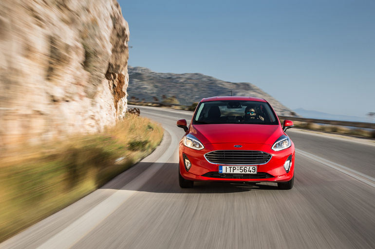 Η νέα γενιά του Ford Fiesta δεν έχει πολλά σπορ χαρακτηριστικά... 