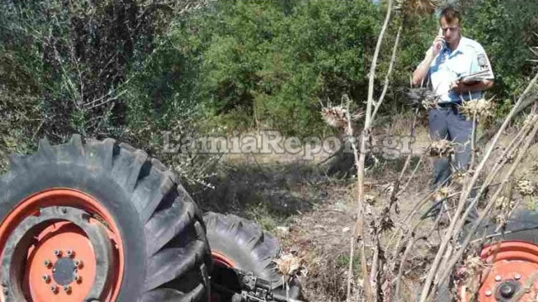 Φθιώτιδα: Καταπλακώθηκε από το τρακτέρ του