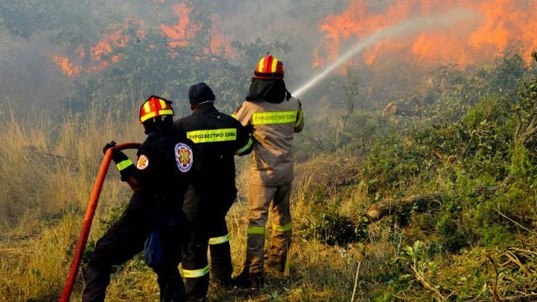 Πολύ υψηλός o κίνδυνος πυρκαγιάς σήμερα