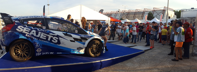 Το Ford Fiesta WRC δεν είναι μόνο το αγαπημένο αυτοκίνητο του Μάριου Ηλιόπουλου αλλά και των θεατών!
