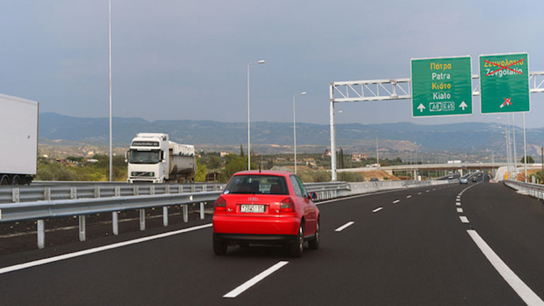Νέα διόδια στον αυτοκινητόδρομο Κορίνθου-Πατρών