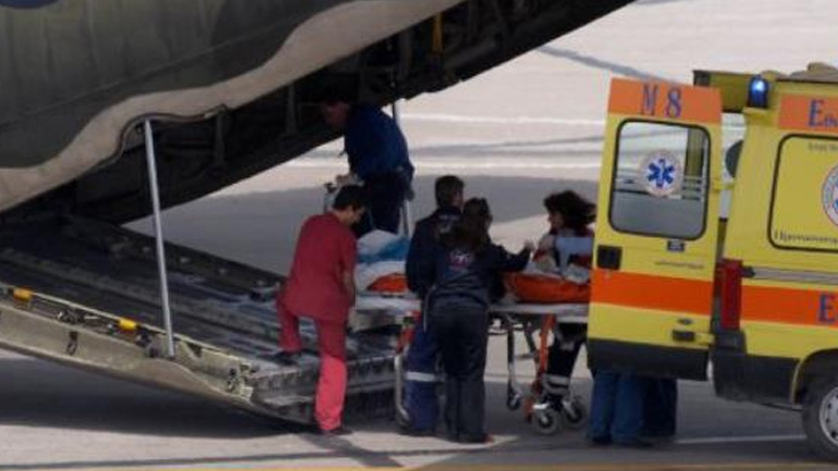Κρήτη: Διπλή αερομεταφορά ασθενών με κρανιοεγκεφαλικές κακώσεις
